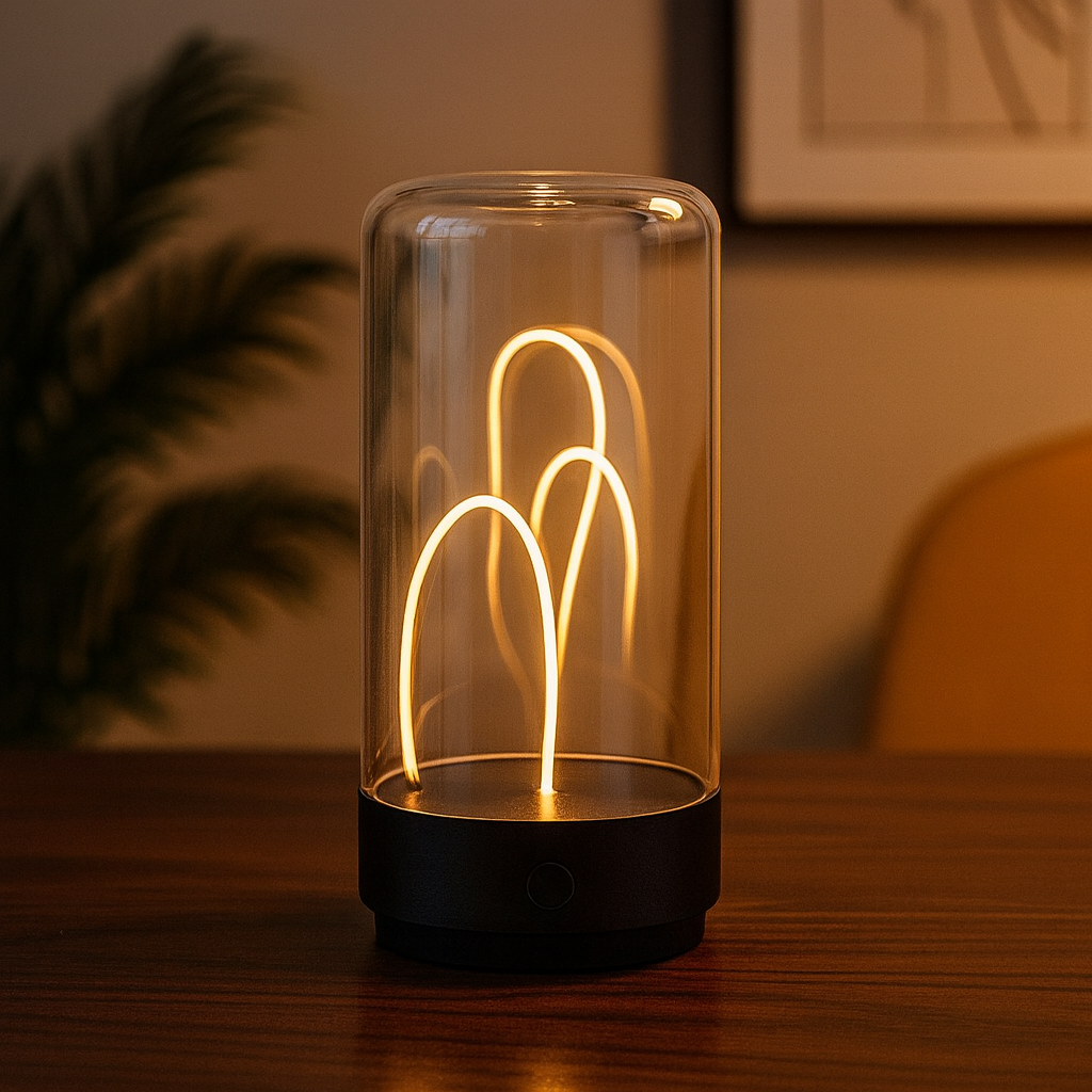 Lampe Magnétique à Filament Flexible