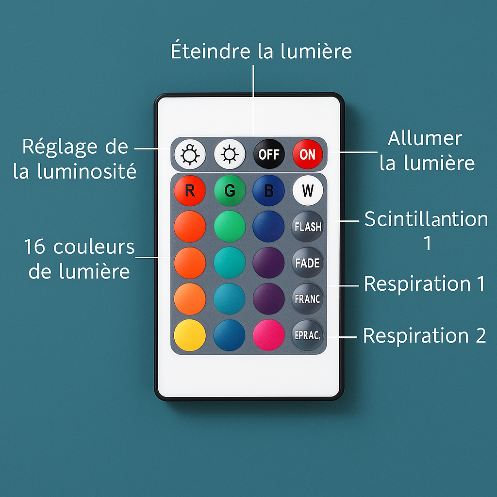 Projecteur d’ambiance océan Aurora