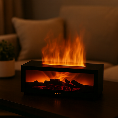 Diffuseur d’arômes LED flamme