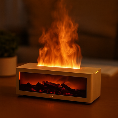 Diffuseur d’arômes LED flamme