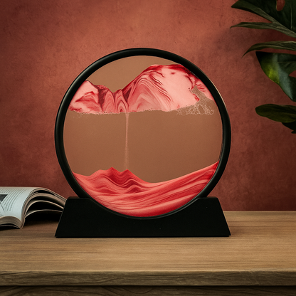 Tableau de sable en mouvement 3D