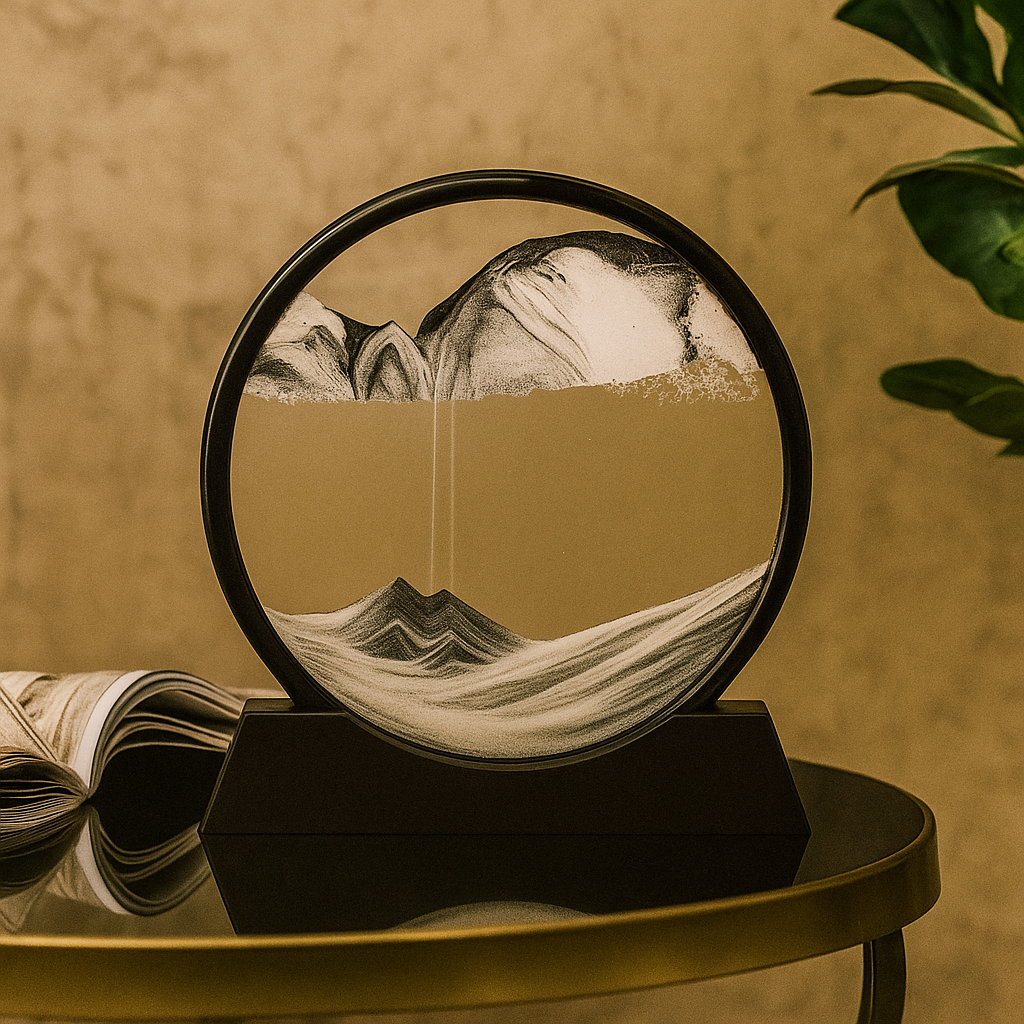 Tableau de sable en mouvement 3D