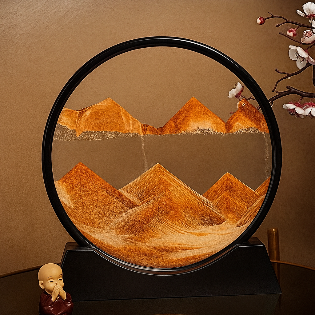 Tableau de sable en mouvement 3D