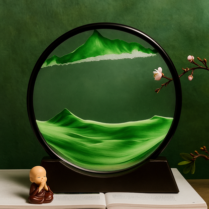 Tableau de sable en mouvement 3D