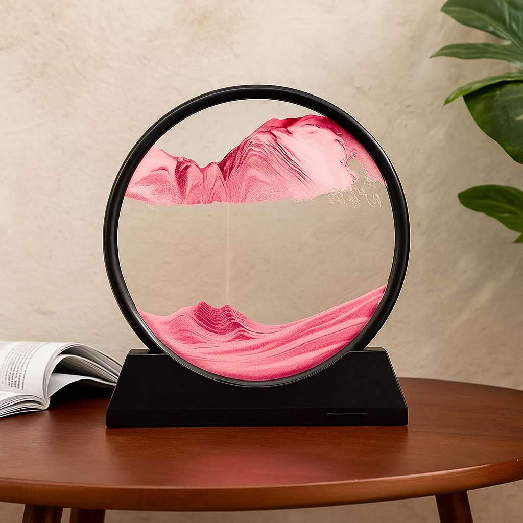 Tableau de sable en mouvement 3D