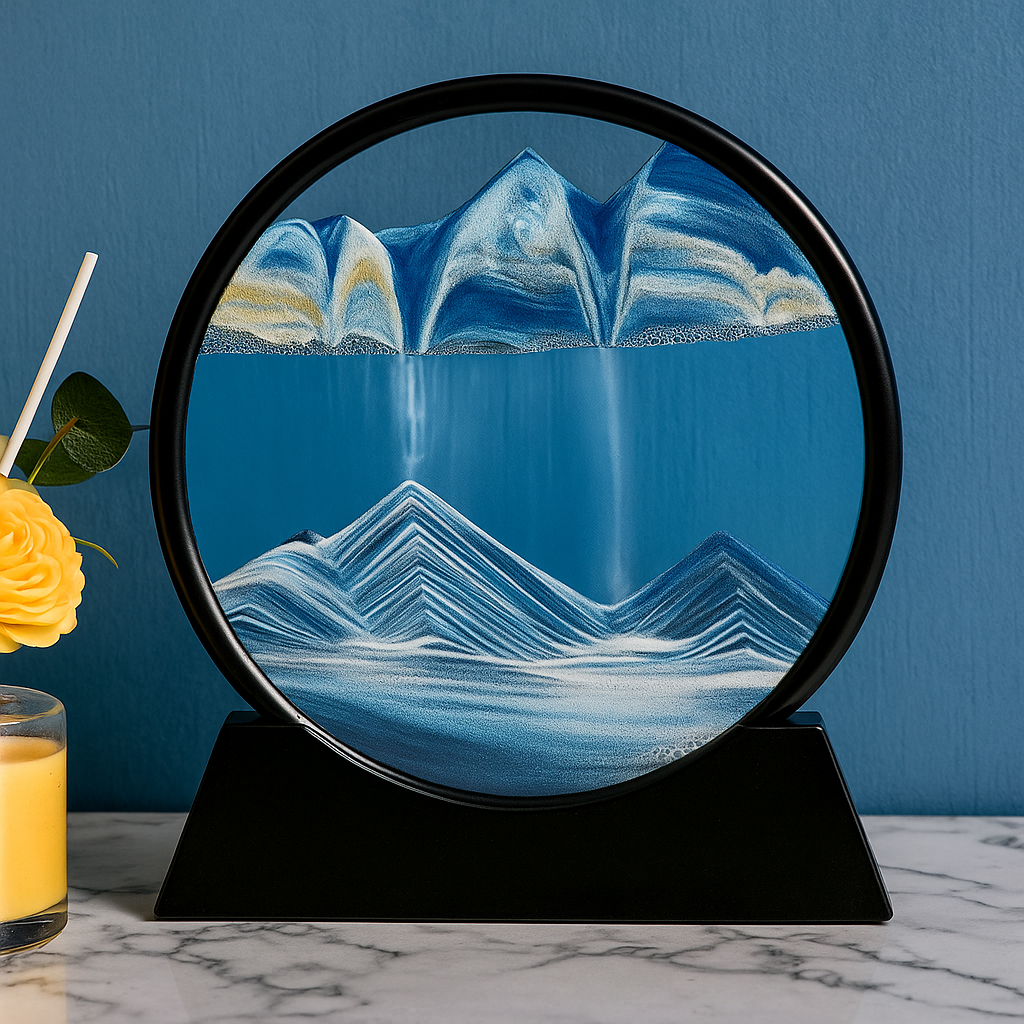 Tableau de sable en mouvement 3D