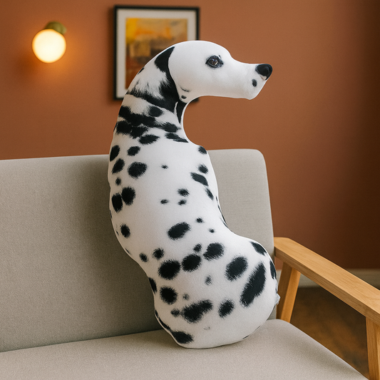 Coussin Chien 3D Réaliste