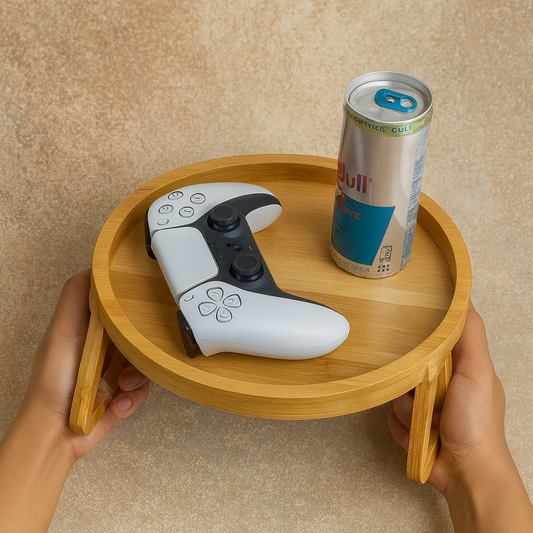 Plateau de Canapé en Bambou