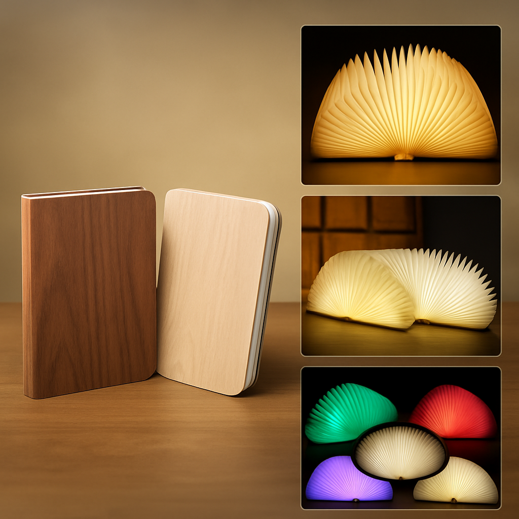 Lampe Livre 3D Pliable LED