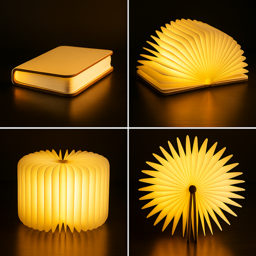 Lampe Livre 3D Pliable LED
