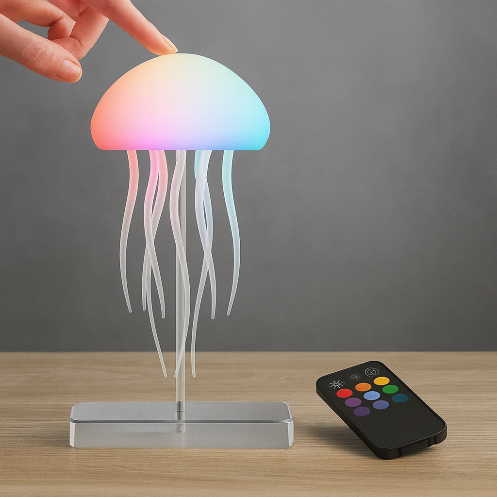 Lampe Méduse LED Multicolore