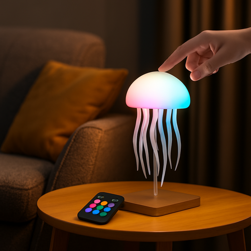 Lampe Méduse LED Multicolore